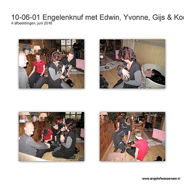 Engelenknuffels met Edwin, Yvonne, Gijs en Koen